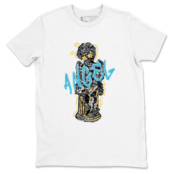 Sneaker Threads – Sneaker Tees To Match Air Jordan 11 Gamma – Baby Angel Graphic Tee White 2. Perfect for Jordan releases 2025 colorways.