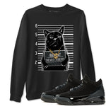 Air Jordan 3 Black Cat shirts to match jordans Bad Cat sneaker match tees Jordan 3 Retro Black Cat best t shirts to wear with jordans SNRT Sneaker Tees unisex cotton Black 1 shirts