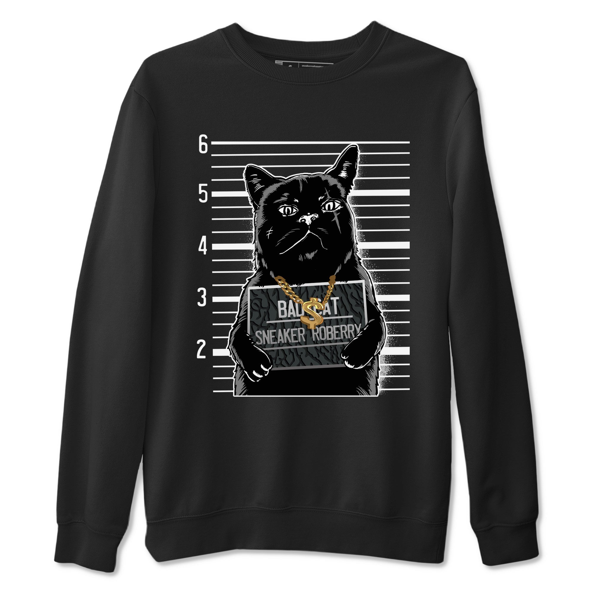 Air Jordan 3 Black Cat shirts to match jordans Bad Cat sneaker match tees Jordan 3 Retro Black Cat best t shirts to wear with jordans SNRT Sneaker Tees unisex cotton Black 2 shirts