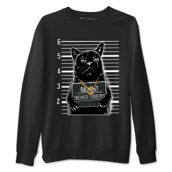Air Jordan 3 Black Cat shirts to match jordans Bad Cat sneaker match tees Jordan 3 Retro Black Cat best t shirts to wear with jordans SNRT Sneaker Tees unisex cotton Black 2 shirts
