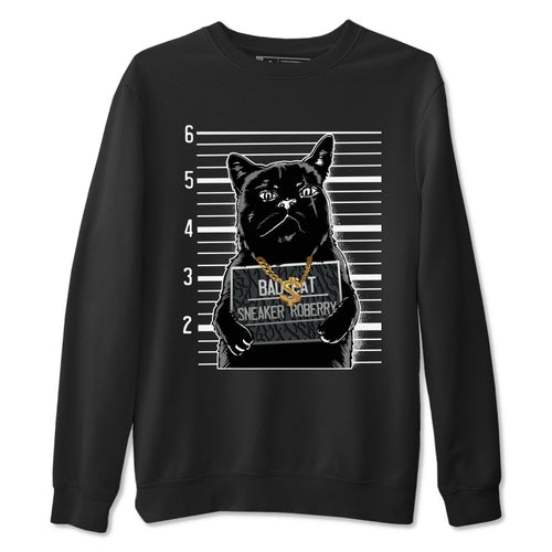 Air Jordan 3 Black Cat shirts to match jordans Bad Cat sneaker match tees Jordan 3 Retro Black Cat best t shirts to wear with jordans SNRT Sneaker Tees unisex cotton Black 2 shirts