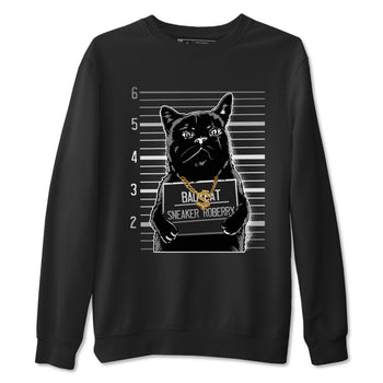 4s Black Cat shirts to match jordans Bad Cat sneaker match tees Air Jordan 4 Black Cat match shoes to clothes SNRT Sneaker Tees unisex cotton Black 2 shirts
