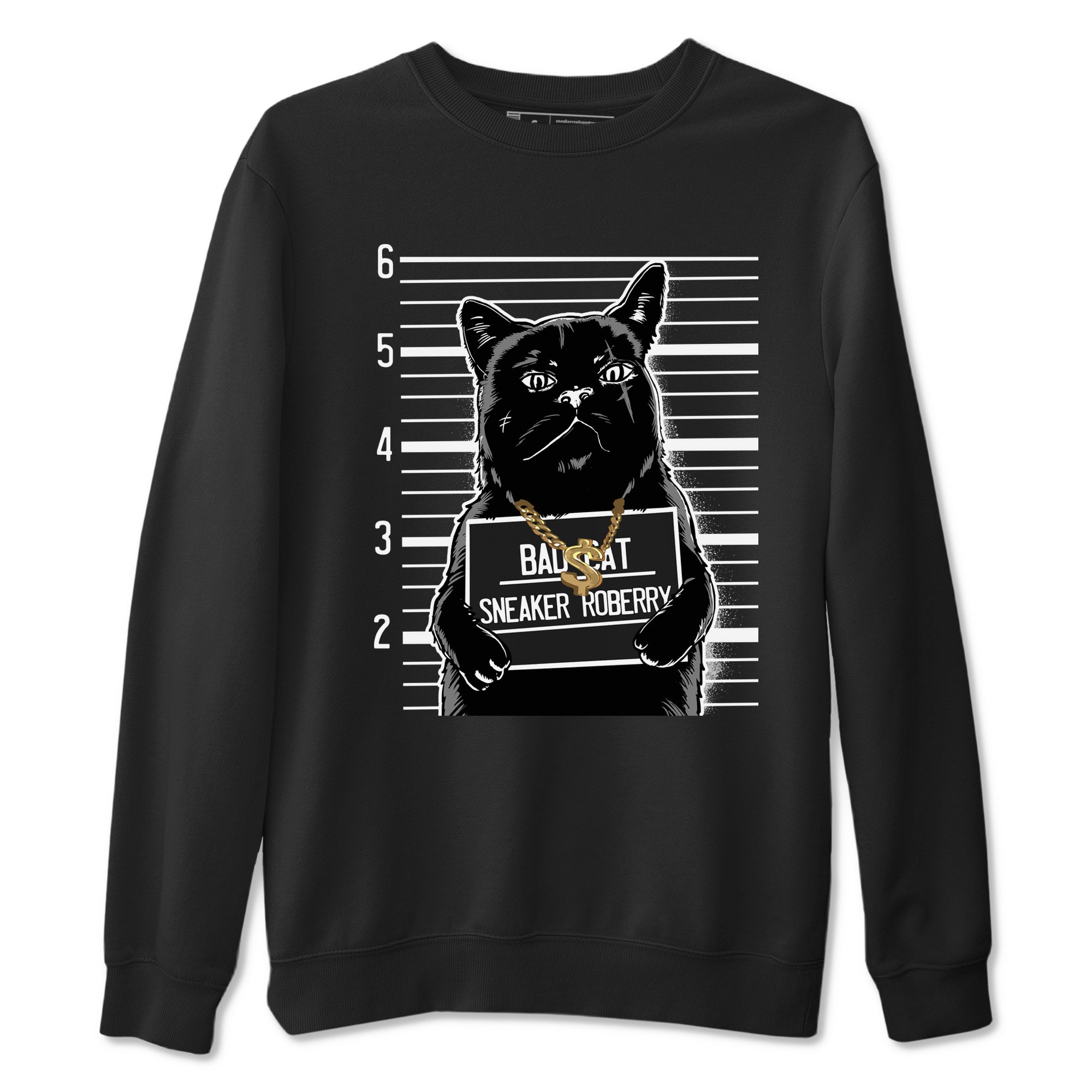 5s Black Cat shirts to match jordans Bad Cat sneaker match tees Air Jordan 5 Black Cat match shoes to clothes SNRT Sneaker Tees unisex cotton Black 2 shirts