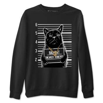 5s Black Cat shirts to match jordans Bad Cat sneaker match tees Air Jordan 5 Black Cat match shoes to clothes SNRT Sneaker Tees unisex cotton Black 2 shirts