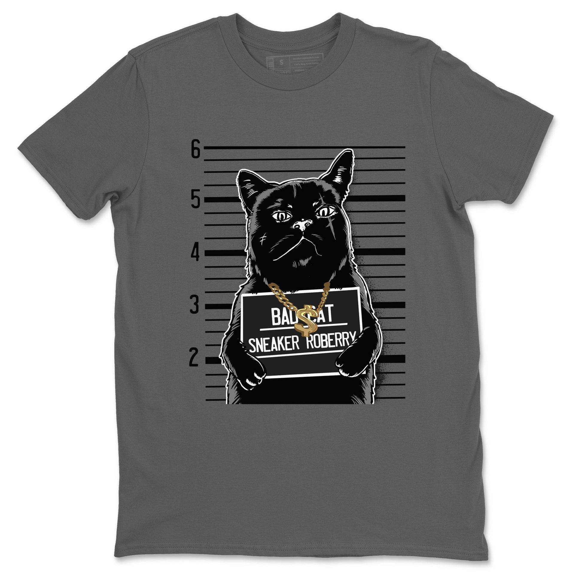 5s Black Cat shirts to match jordans Bad Cat sneaker match tees Air Jordan 5 Black Cat match shoes to clothes SNRT Sneaker Tees unisex cotton Cool Grey 2 shirts