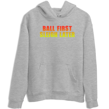 Sneaker Threads – Sneaker Tees To Match Nike JA 3 Under The Christmas Tree – Ball First Sleigh Later Graphic Tee Heather Grey 2. Perfect for Jordan releases 2025 colorways. Perfect for Ja Morant sneaker releases and Christmas 2025 colorways.