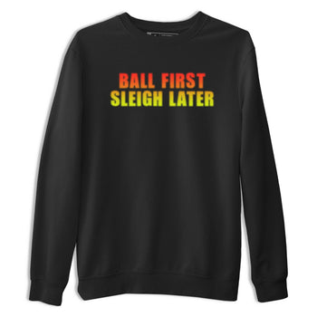 Sneaker Threads – Sneaker Tees To Match Nike JA 3 Under The Christmas Tree – Ball First Sleigh Later Graphic Tee Black 2. Perfect for Jordan releases 2025 colorways. Perfect for Ja Morant sneaker releases and Christmas 2025 colorways.