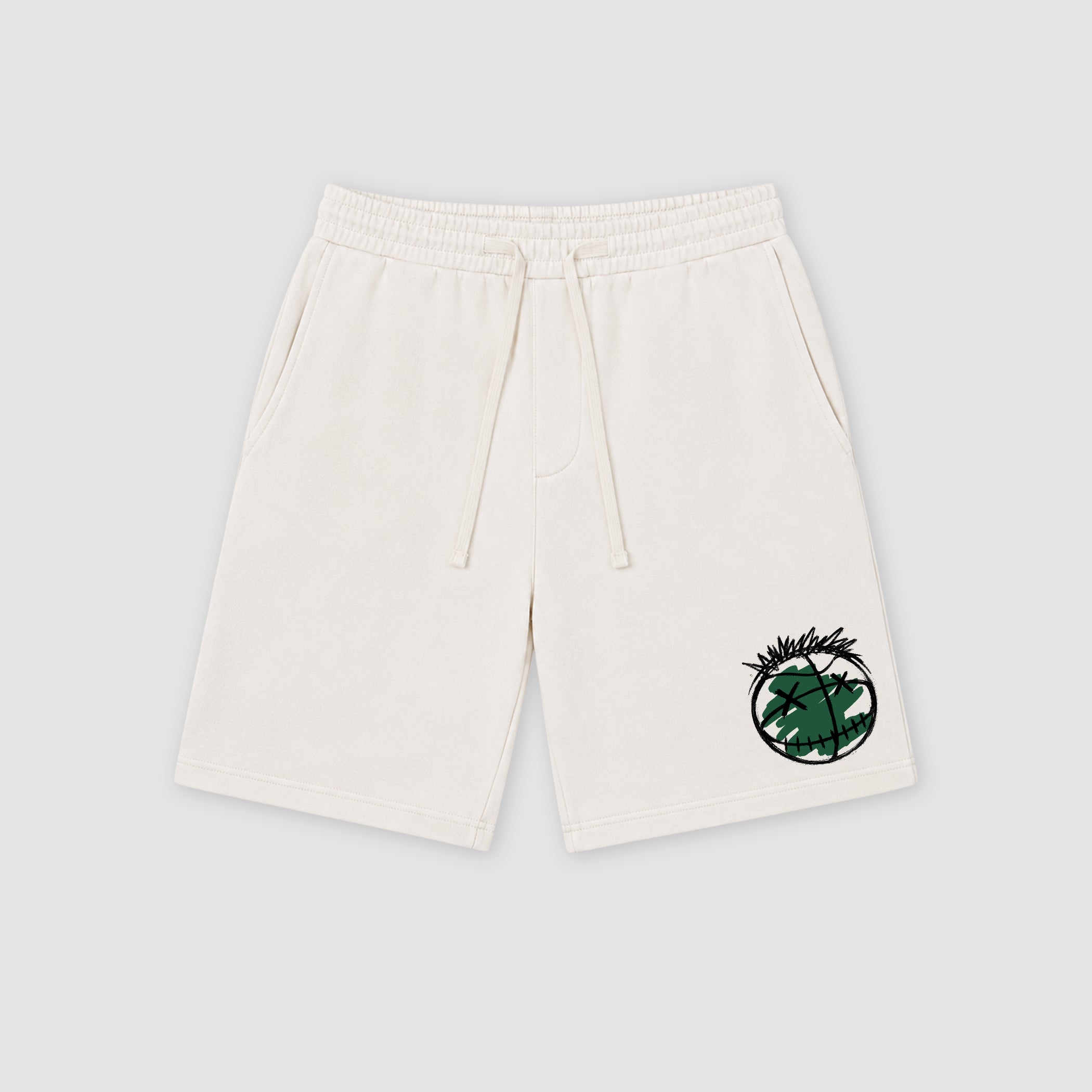 The Ball Misfit graphic fleece shorts deliver a relaxed streetwear look with premium fleece comfort and bold graphic details, designed to match the Air Jordan 12 Summit Green and complete your sneaker rotation.
