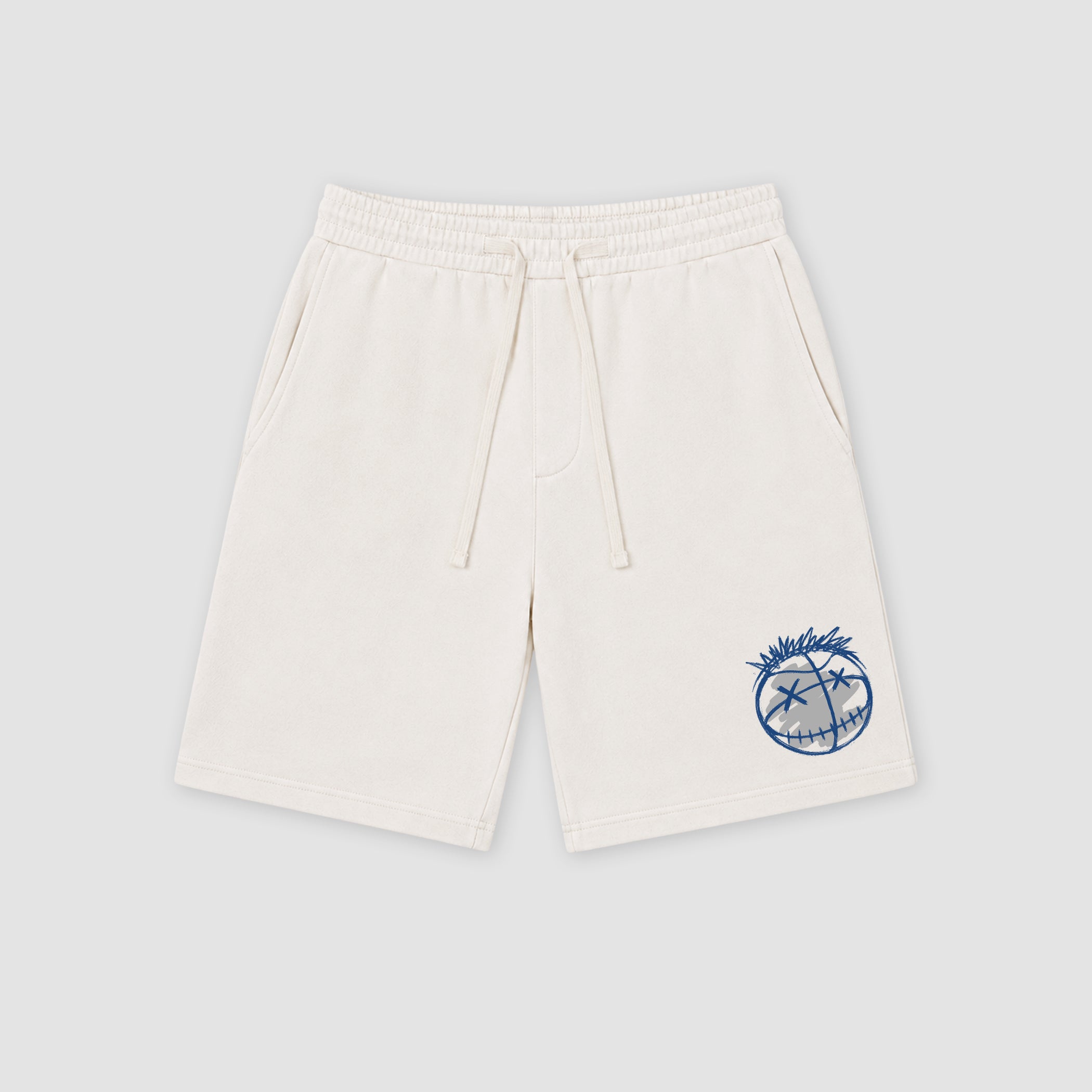 The Ball Misfit graphic fleece shorts deliver a relaxed streetwear look with premium fleece comfort and bold graphic details, designed to match the Air Jordan 3 True Blue and complete your sneaker rotation.