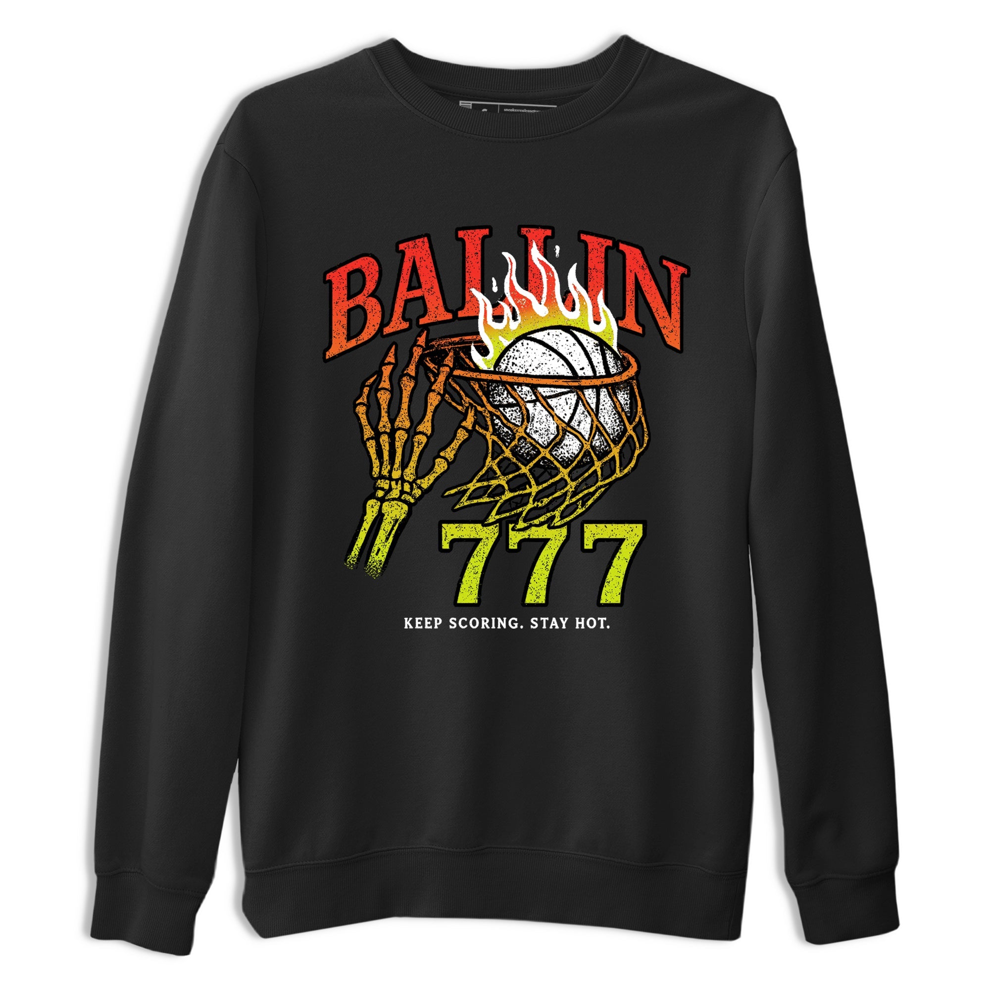 Sneaker Threads – Sneaker Tees To Match Nike JA 3 Under The Christmas Tree – Ballin 777 Graphic Tee Black 2. Perfect for Jordan releases 2025 colorways. Perfect for Ja Morant sneaker releases and Christmas 2025 colorways.