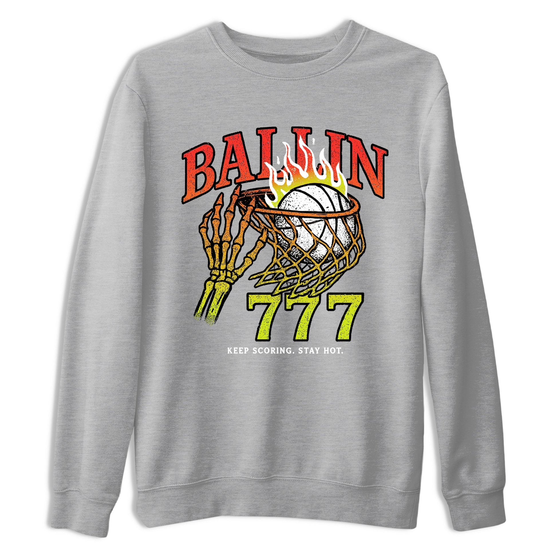 Sneaker Threads – Sneaker Tees To Match Nike JA 3 Under The Christmas Tree – Ballin 777 Graphic Tee Heather Grey 2. Perfect for Jordan releases 2025 colorways. Perfect for Ja Morant sneaker releases and Christmas 2025 colorways.