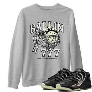 Sneaker Threads – Sneaker Tees To Match Nike KD 18 Halloween – Ballin 777 Graphic Tee Heather Grey 1. Perfect for Jordan releases 2025 colorways. Perfect for Kevin Durant sneaker releases and Halloween 2025 colorways.