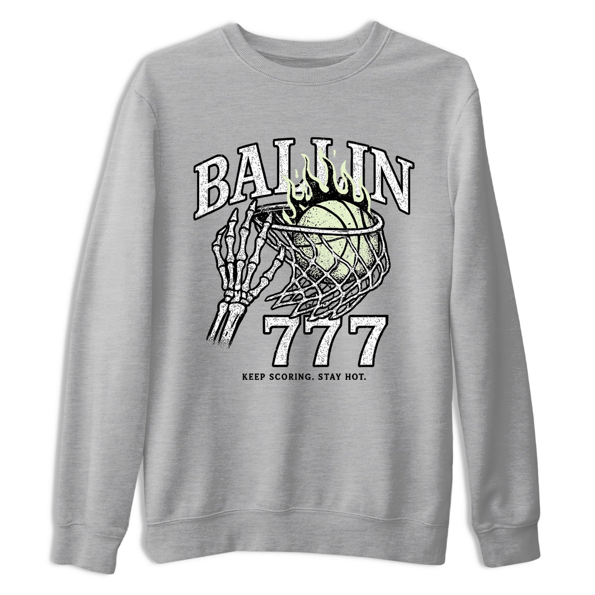 Sneaker Threads – Sneaker Tees To Match Nike KD 18 Halloween – Ballin 777 Graphic Tee Heather Grey 2. Perfect for Jordan releases 2025 colorways. Perfect for Kevin Durant sneaker releases and Halloween 2025 colorways.