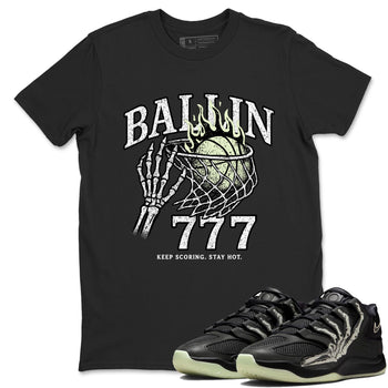 Sneaker Threads – Sneaker Tees To Match Nike KD 18 Halloween – Ballin 777 Graphic Tee Black 1. Perfect for Jordan releases 2025 colorways. Perfect for Kevin Durant sneaker releases and Halloween 2025 colorways.