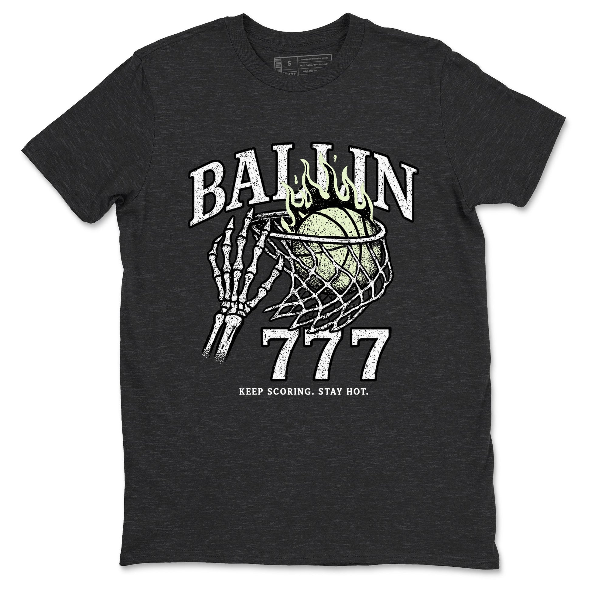 Sneaker Threads – Sneaker Tees To Match Nike KD 18 Halloween – Ballin 777 Graphic Tee Charcoal Heather 2. Perfect for Jordan releases 2025 colorways. Perfect for Kevin Durant sneaker releases and Halloween 2025 colorways.