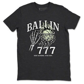 Sneaker Threads – Sneaker Tees To Match Nike KD 18 Halloween – Ballin 777 Graphic Tee Charcoal Heather 2. Perfect for Jordan releases 2025 colorways. Perfect for Kevin Durant sneaker releases and Halloween 2025 colorways.