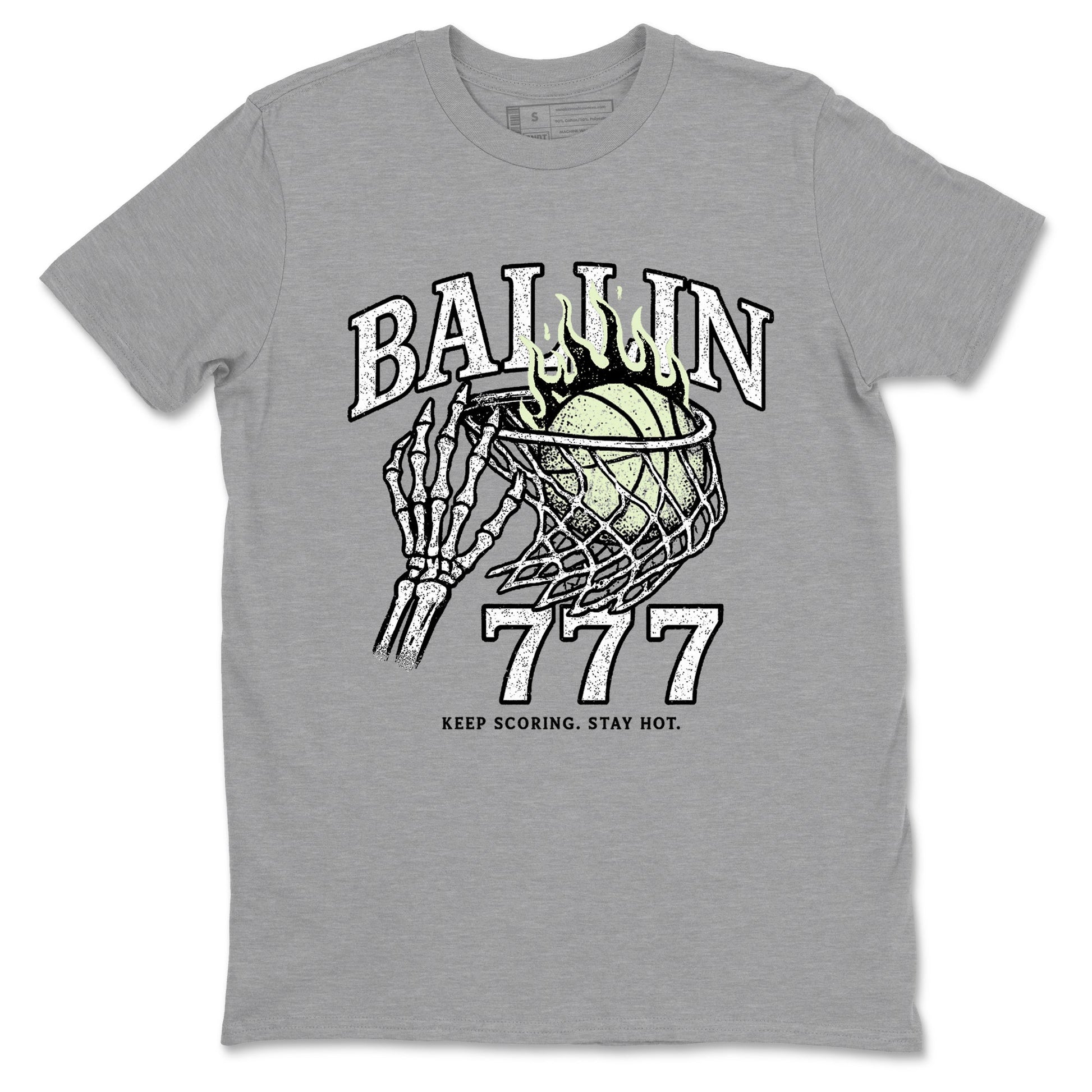 Sneaker Threads – Sneaker Tees To Match Nike KD 18 Halloween – Ballin 777 Graphic Tee Heather Grey 2. Perfect for Jordan releases 2025 colorways. Perfect for Kevin Durant sneaker releases and Halloween 2025 colorways.