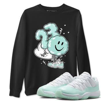 Balloon sneaker match t-shirt styled to complete your fit with the Air Jordan 11 Igloo sneakers, shown in Black 1.