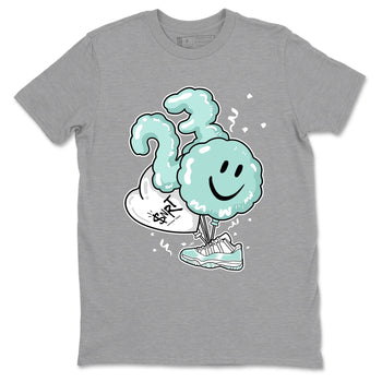 Balloon sneaker match t-shirt styled to complete your fit with the Air Jordan 11 Igloo sneakers, shown in Heather Grey 2.