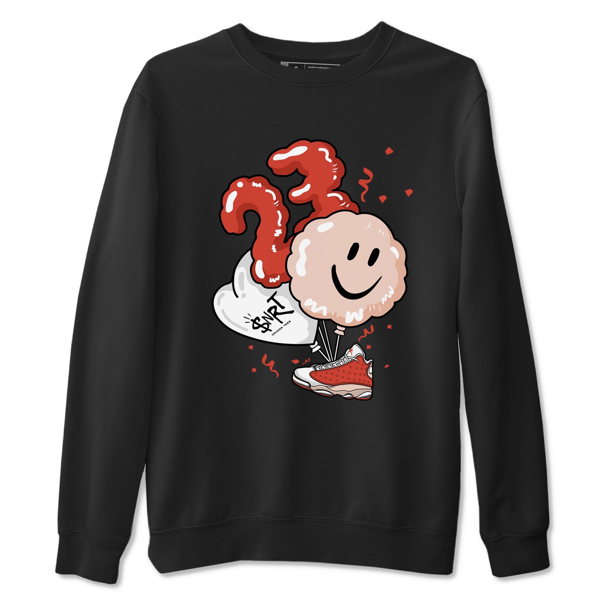 Air Jordan 13 Dune Red shirts to match jordans Balloon sneaker match tees AJ13 Dune Red Sneaker Shirts SNRT Sneaker Tees streetwear brand Black 2 unisex cotton tee