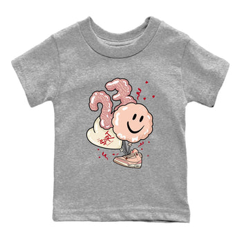 3s Valentines Day shirts to match jordans Balloon best t shirts to wear with jordans Air Jordan 3 Valentines Day match shoes to clothes SNRT Sneaker Tees Youth Baby Heather Grey 2 tee