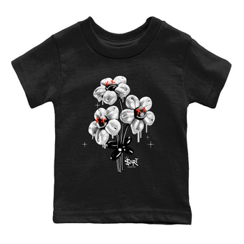 Foams One Jin shirts to match jordans Balloon Bouquet sneaker match tees Air Foamposite One Jin match shoes to clothes SNRT Sneaker Tees Youth Baby Black 2 tee