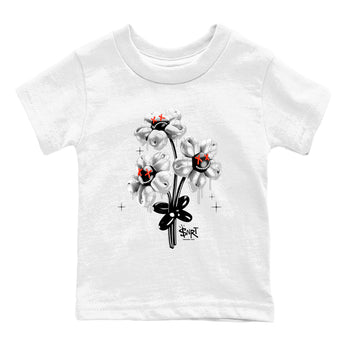 Foams One Jin shirts to match jordans Balloon Bouquet sneaker match tees Air Foamposite One Jin match shoes to clothes SNRT Sneaker Tees Youth Baby White 2 tee