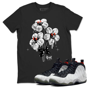 Foams One Jin shirts to match jordans Balloon Bouquet sneaker match tees Air Foamposite One Jin match shoes to clothes SNRT Sneaker Tees unisex cotton Black 1 shirts