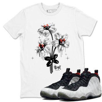 Foams One Jin shirts to match jordans Balloon Bouquet sneaker match tees Air Foamposite One Jin match shoes to clothes SNRT Sneaker Tees unisex cotton White 1 shirts