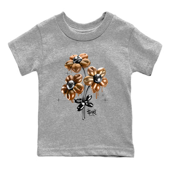 Foams One Metallic Copper shirts to match jordans Balloon Bouquet sneaker match tees Air Foamposite One Metallic Copper match shoes to clothes SNRT Sneaker Tees Youth Baby Heather Grey 2 tee