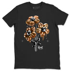 Foams One Metallic Copper shirts to match jordans Balloon Bouquet sneaker match tees Air Foamposite One Metallic Copper match shoes to clothes SNRT Sneaker Tees unisex cotton Black 2 shirts