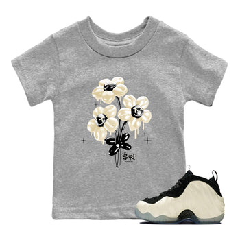 Sneaker Threads – Sneaker Tees To Match Air Foamposite One Pearl – Balloon Bouquet Youth Graphic Tee Heather Grey 1. Perfect for Jordan releases 2025 colorways.