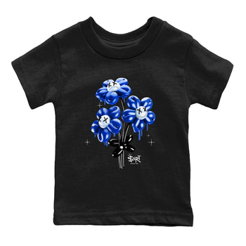 Air Foamposite One Royal shirts to match jordans Balloon Bouquet sneaker match tees Air Foamposite One Royal SNRT Sneaker Release Tees Youth Baby Black 2 crew neck shirts