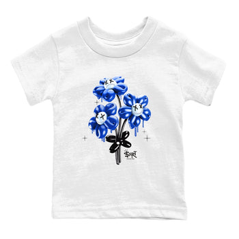 Air Foamposite One Royal shirts to match jordans Balloon Bouquet sneaker match tees Air Foamposite One Royal SNRT Sneaker Release Tees Youth Baby White 2 crew neck shirts