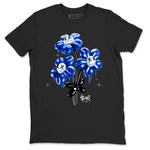 Air Foamposite One Royal shirts to match jordans Balloon Bouquet sneaker match tees Air Foamposite One Royal SNRT Sneaker Release Tees unisex cotton Black 2 crew neck shirts