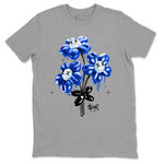 Air Foamposite One Royal shirts to match jordans Balloon Bouquet sneaker match tees Air Foamposite One Royal SNRT Sneaker Release Tees unisex cotton Heather Grey 2 crew neck shirts