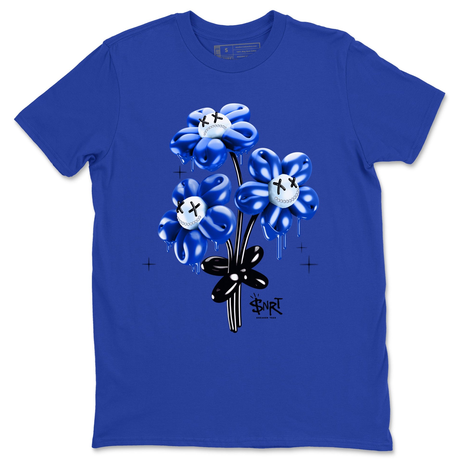 Air Foamposite One Royal shirts to match jordans Balloon Bouquet sneaker match tees Air Foamposite One Royal SNRT Sneaker Release Tees unisex cotton Royal Blue 2 crew neck shirts