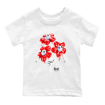 11s Cherry shirts to match jordans Balloon Bouquet sneaker match tees Air Jordan 11 Retro Cherry match shoes to clothes SNRT Sneaker Tees Youth Baby White 2 tee
