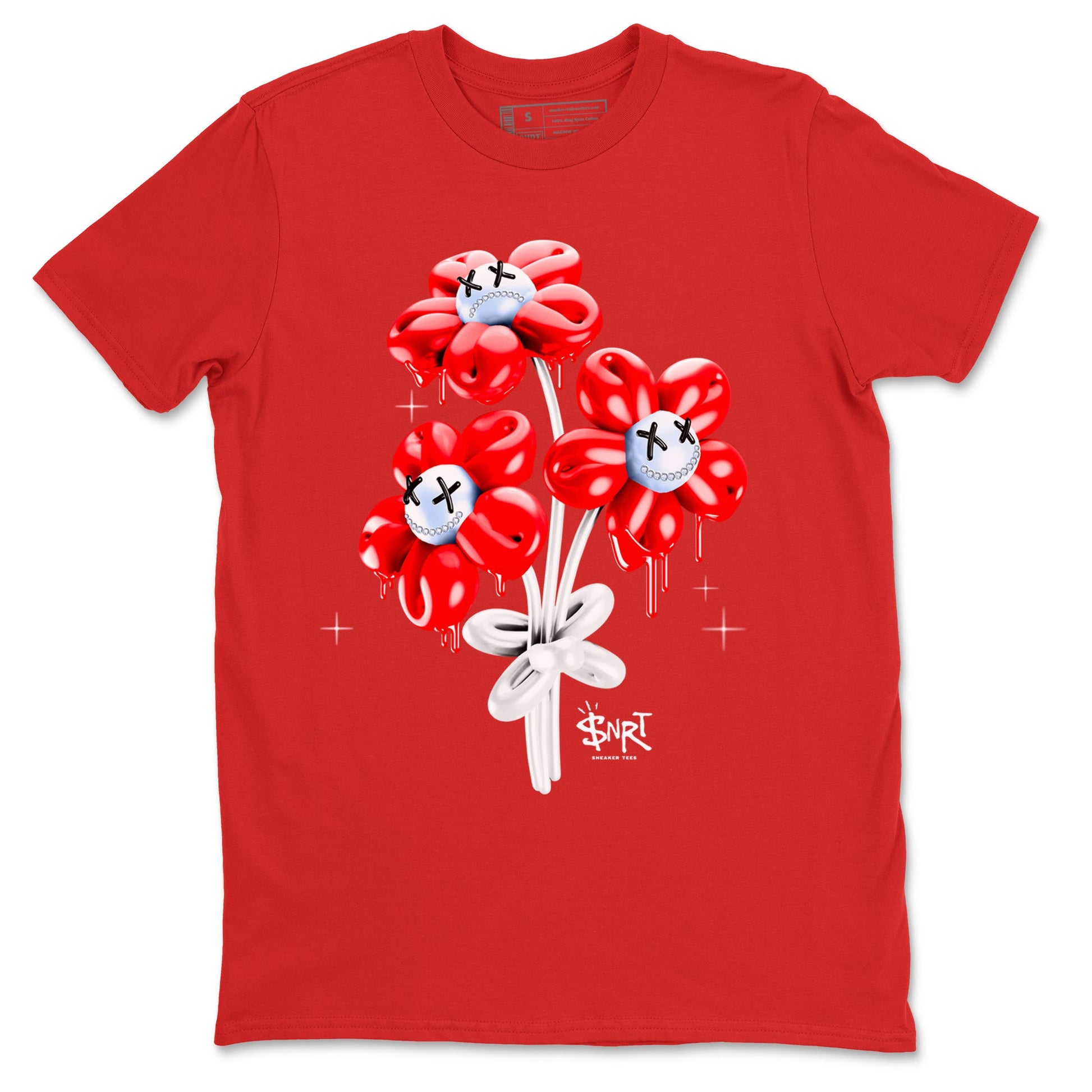 11s Cherry shirts to match jordans Balloon Bouquet sneaker match tees Air Jordan 11 Retro Cherry match shoes to clothes SNRT Sneaker Tees unisex cotton Red 2 shirts