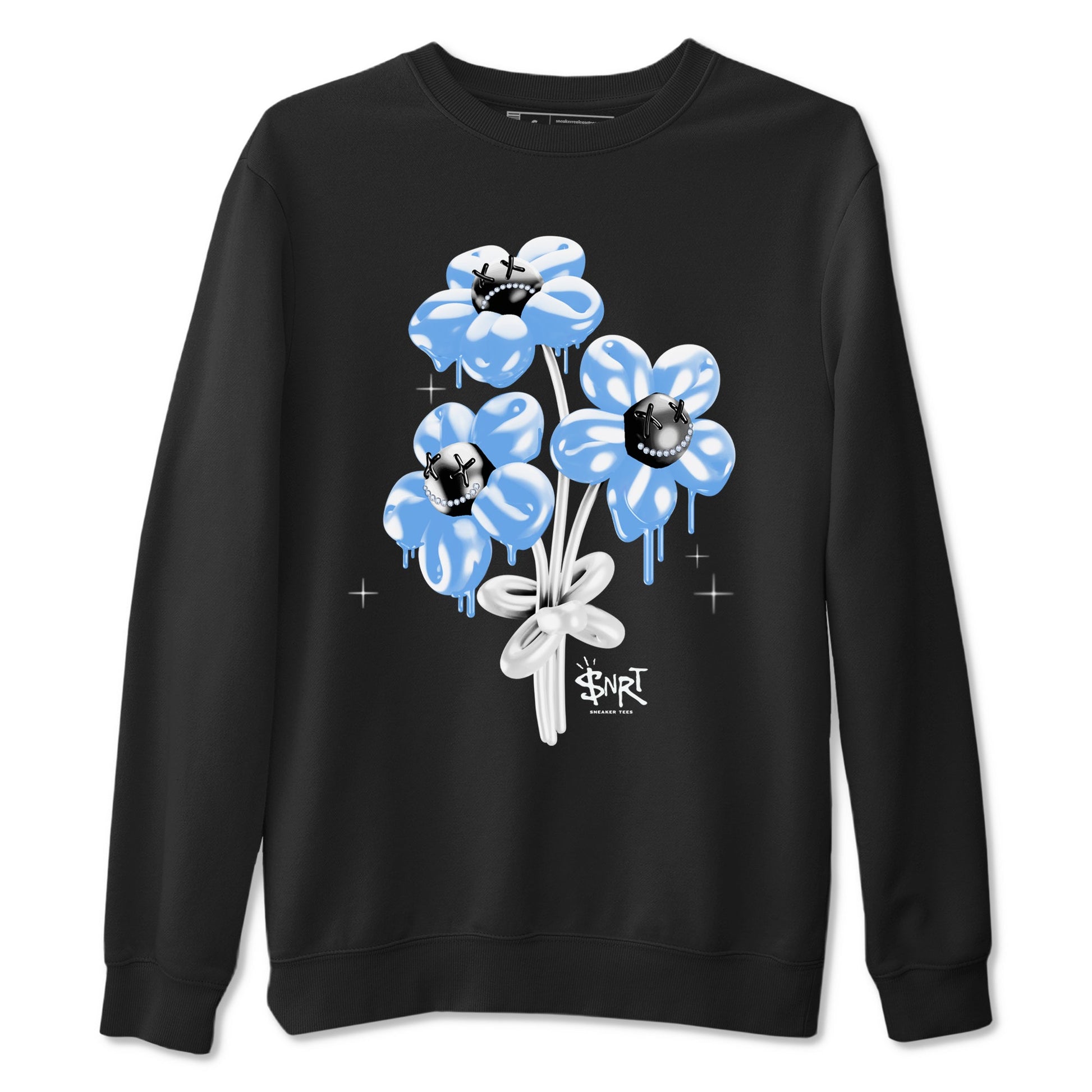 11s Legend Blue shirts to match jordans Balloon Bouquet sneaker match tees Air Jordan 11 Legend Blue SNRT Sneaker Release Tees unisex cotton Black 2 crew neck shirts