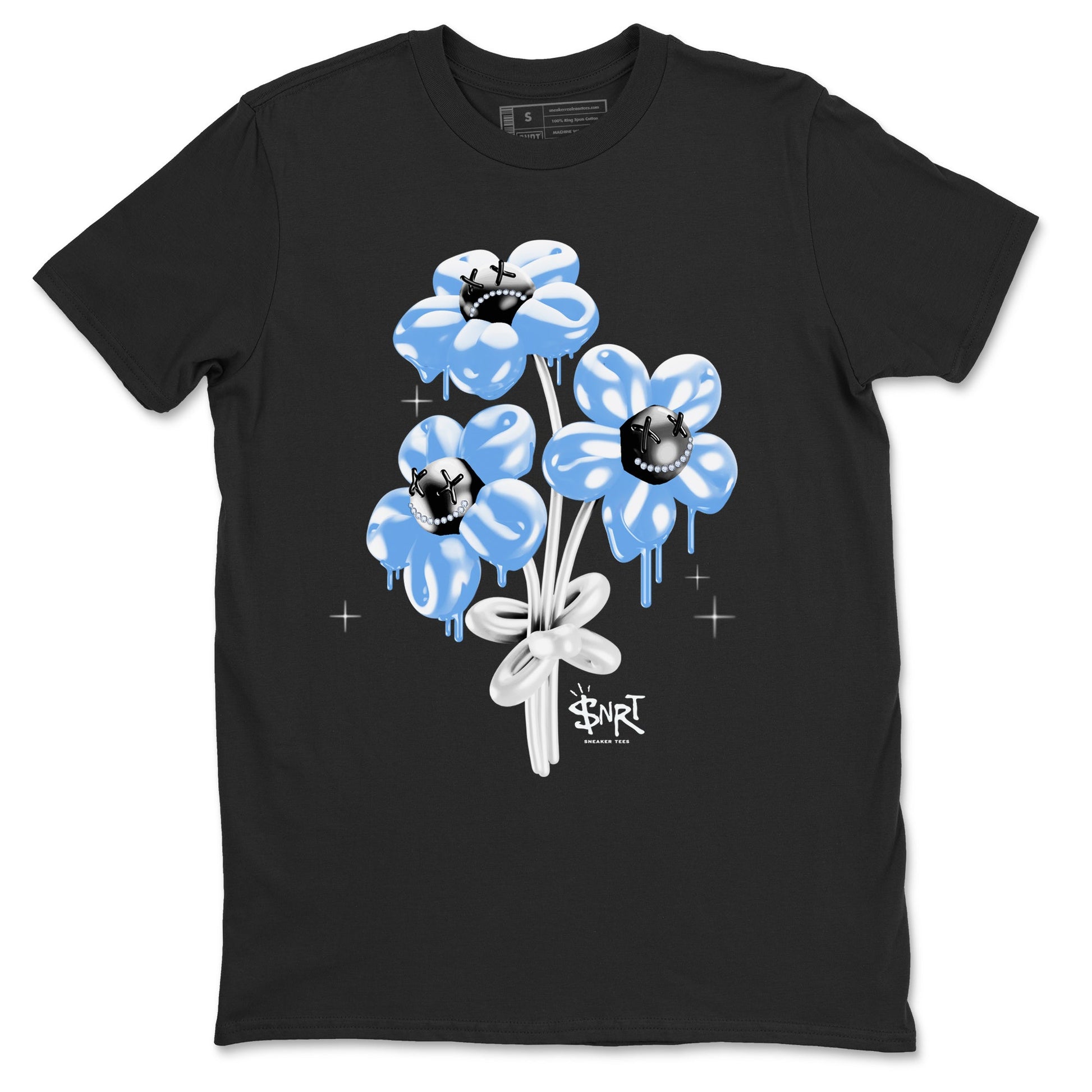 11s Legend Blue shirts to match jordans Balloon Bouquet sneaker match tees Air Jordan 11 Legend Blue SNRT Sneaker Release Tees unisex cotton Black 2 crew neck shirts