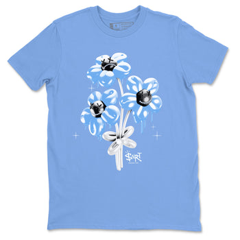 11s Legend Blue shirts to match jordans Balloon Bouquet sneaker match tees Air Jordan 11 Legend Blue SNRT Sneaker Release Tees unisex cotton Carolina Blue 2 crew neck shirts