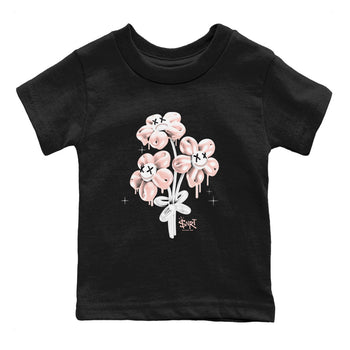 11s Legend Pink shirt to match jordans Balloon Bouquet sneaker tees Air Jordan 11 Legend Pink SNRT sneaker release tees baby toddler Black 2 cotton Shirt