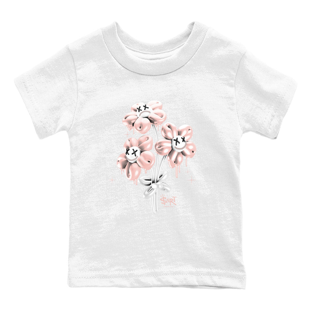 11s Legend Pink shirt to match jordans Balloon Bouquet sneaker tees Air Jordan 11 Legend Pink SNRT sneaker release tees baby toddler White 2 cotton Shirt