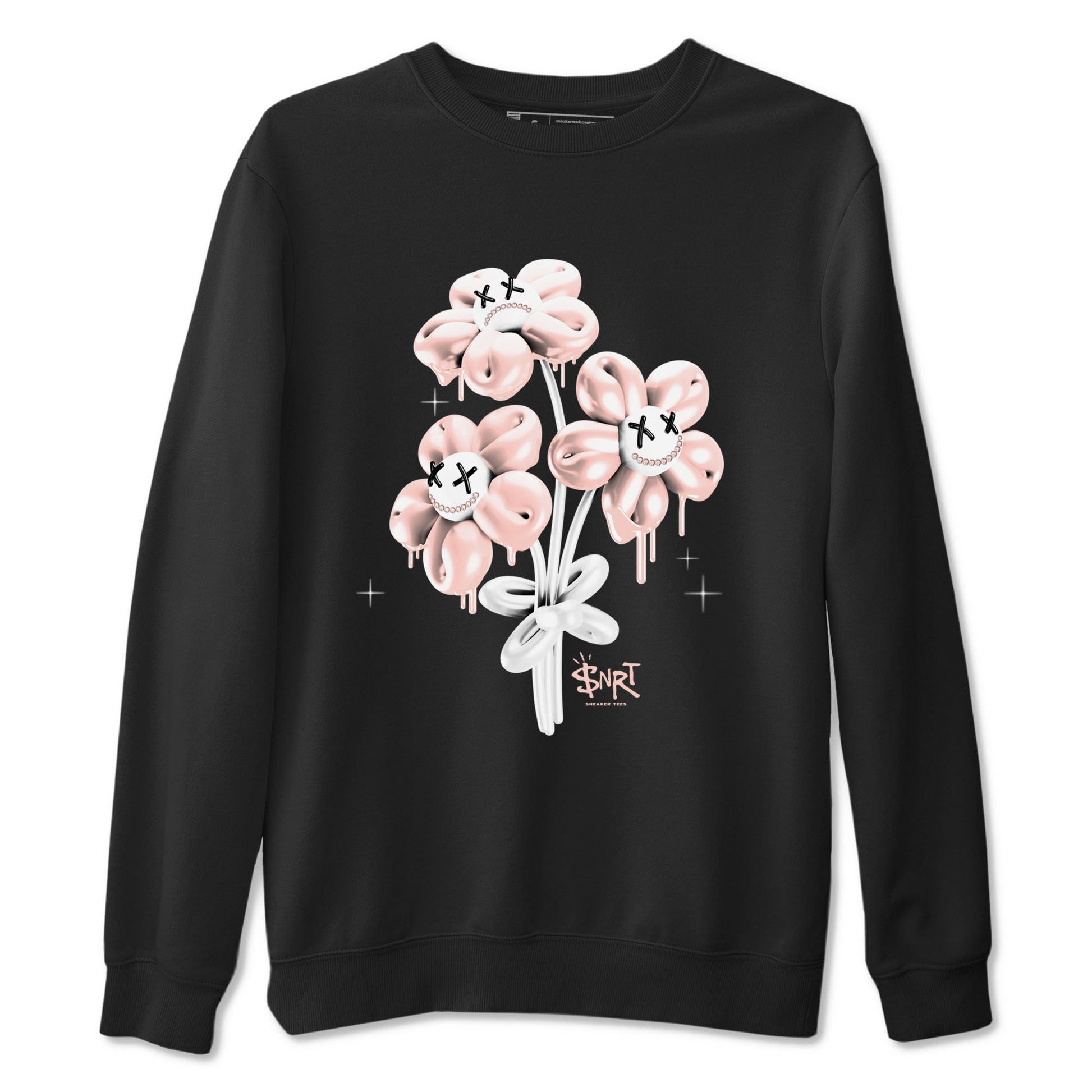 11s Legend Pink shirt to match jordans Balloon Bouquet sneaker tees Air Jordan 11 Legend Pink SNRT Sneaker Release Tees unisex cotton Black 2 crew neck shirt