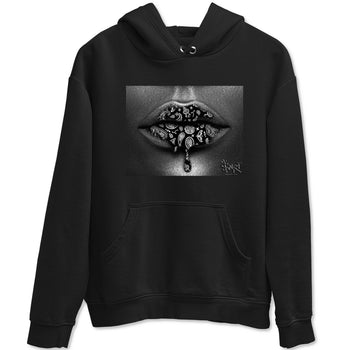 12s Black Wolf Grey shirts to match jordans Bandana Lips sneaker match tees 12s Baron SNRT Sneaker Release Tees unisex cotton Black 2 crew neck shirts