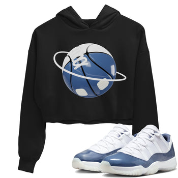 11s Diffused Blue Shirts To Match Jordans Basketball Planet sneaker match tees Air Jordan 11 Diffused Blue Tee SNRT Sneaker Release Tees unisex cotton Black 1 Crop Shirts