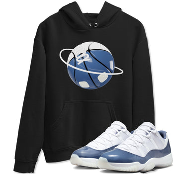 11s Diffused Blue Shirts To Match Jordans Basketball Planet sneaker match tees Air Jordan 11 Diffused Blue Tee SNRT Sneaker Release Tees unisex cotton Black 1 crew neck shirts