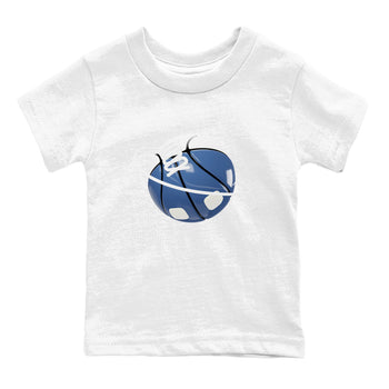 11s Diffused Blue Shirts To Match Jordans Basketball Planet sneaker match tees Air Jordan 11 Diffused Blue Tee SNRT Sneaker Release Tees Youth Baby White 2 crew neck shirts