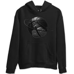 12s Black Wolf Grey shirts to match jordans Basketball Planet sneaker match tees Air Jordan 12 Barons match shoes to clothes SNRT Sneaker Tees unisex cotton Black 2 shirts